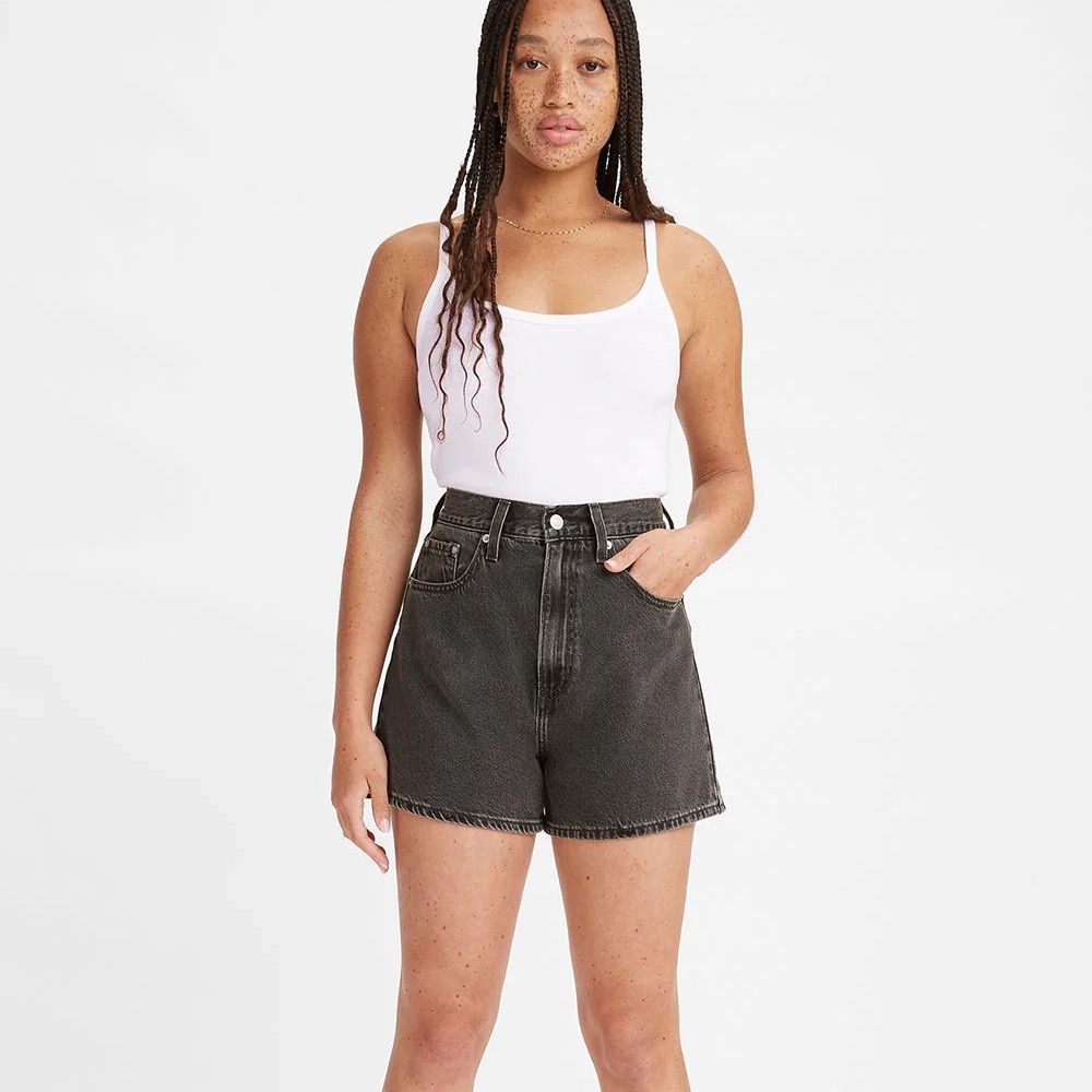 Levi’s High Loose Denim Shorts in Legit - Picture 4 of 14